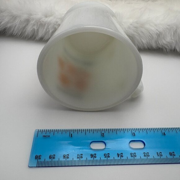 FireKing Anchor Hock Milk Glass Mug Bethune Saskatchewan Prairie Lily(SKU: 274MI - Picture 6 of 6